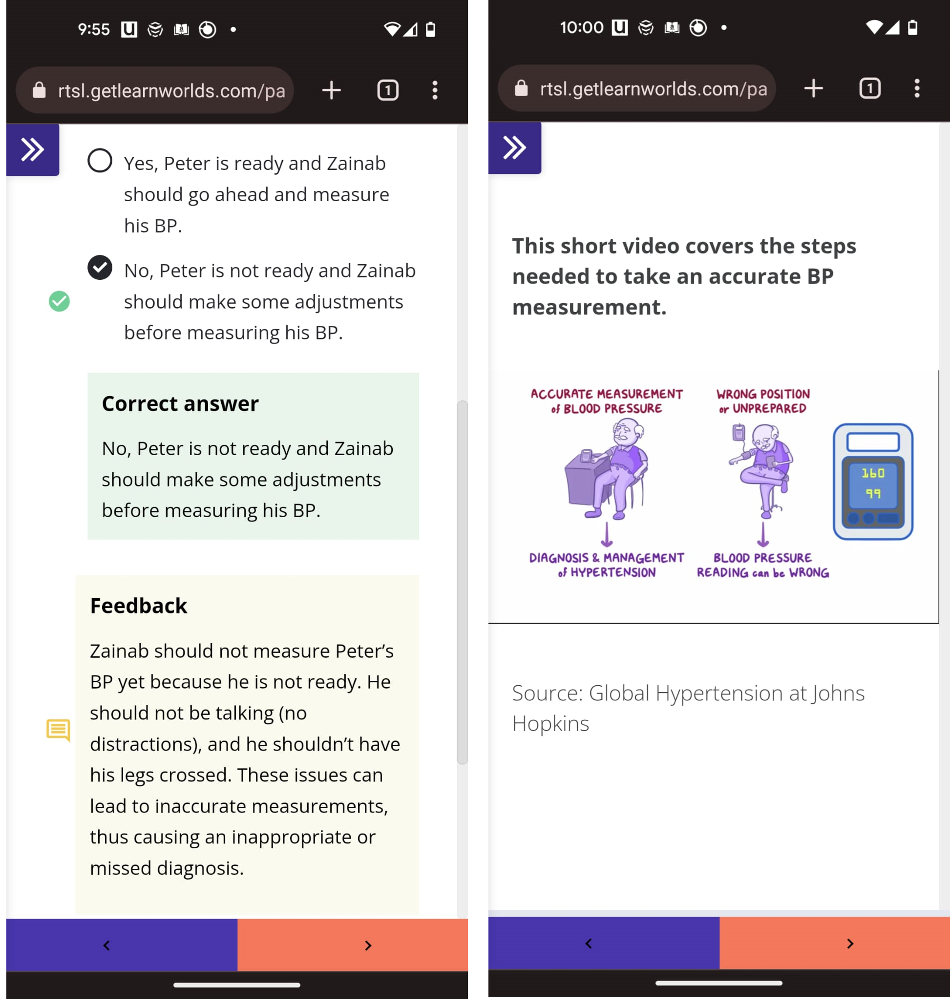 self-paced digital hypertension management course for doctors, nurses and community health workers in Nigeria